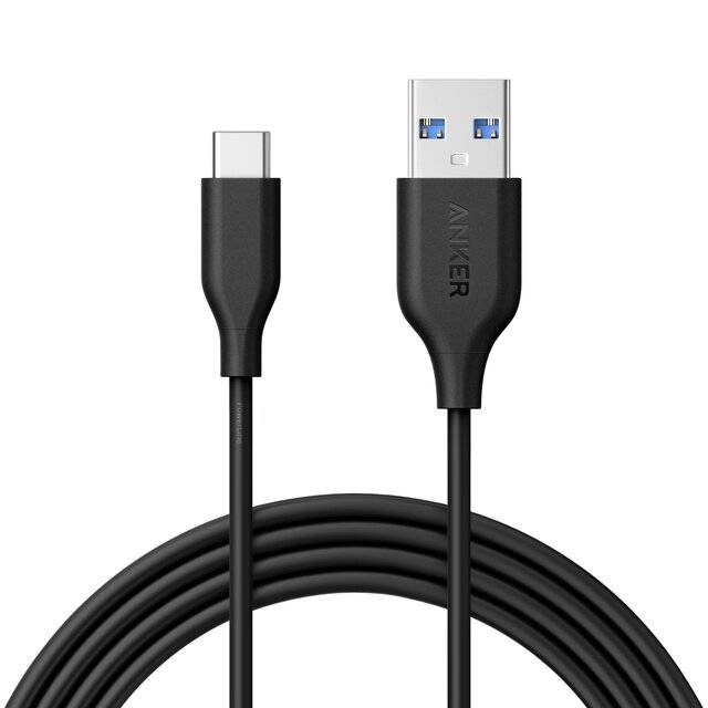 Anker USB-A to USB-C [6ft] Cable (Black)