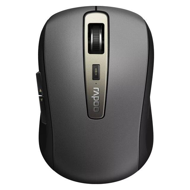 Rapoo M350L Silent Wireless Mouse (Dark Grey)