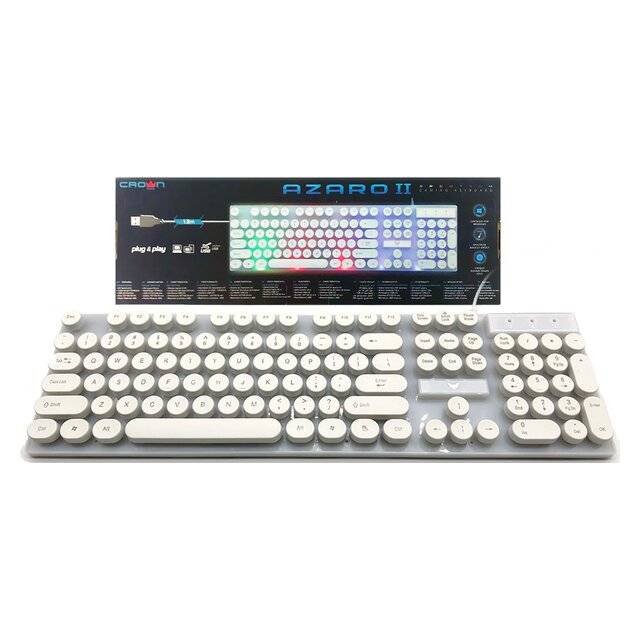 Crown CMK-511 Keyboard (White)