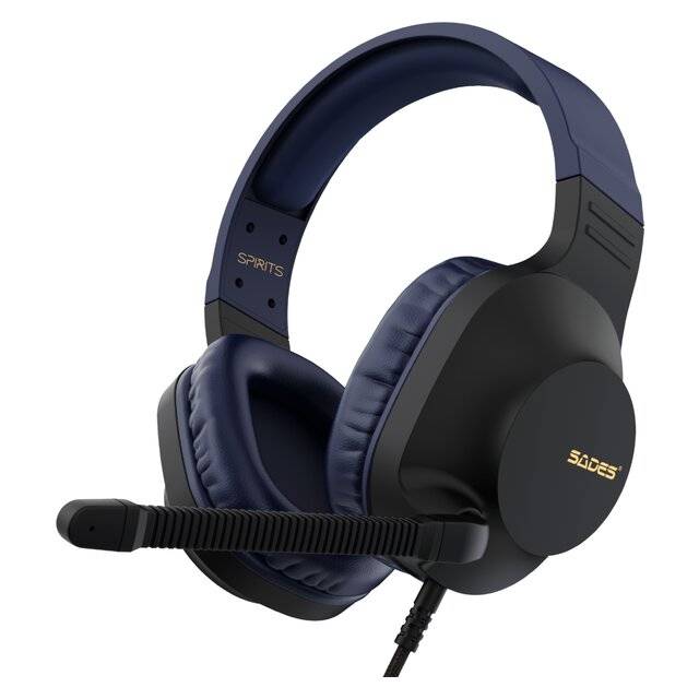 Sades Spirits SA-721 Wired Headset (Gold)