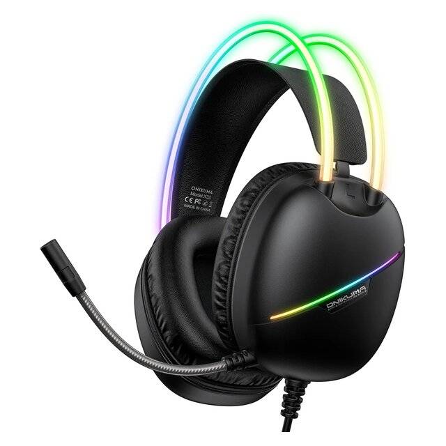 Onikuma X33 [USB] Headset (Black)