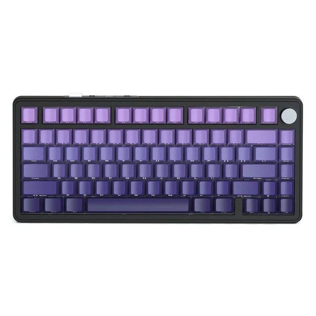 Attack Shark X85 [Tri-Mode] Keyboard (Grape Purple White)