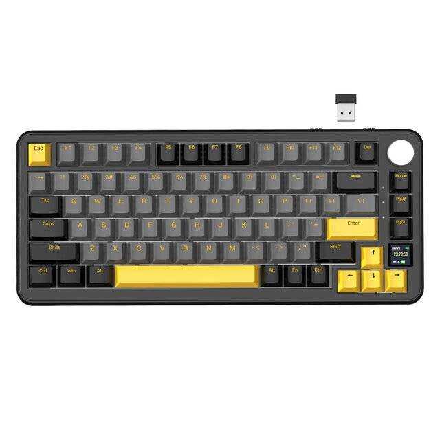 Attack Shark X85 Pro [Tri-Mode] Keyboard (Star Black Blueberry)
