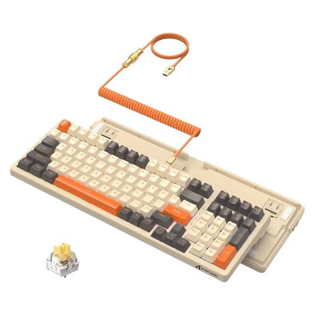 Attack Shark K98 RGB [Tri-Mode] Keyboard (Star Yellow Axis)