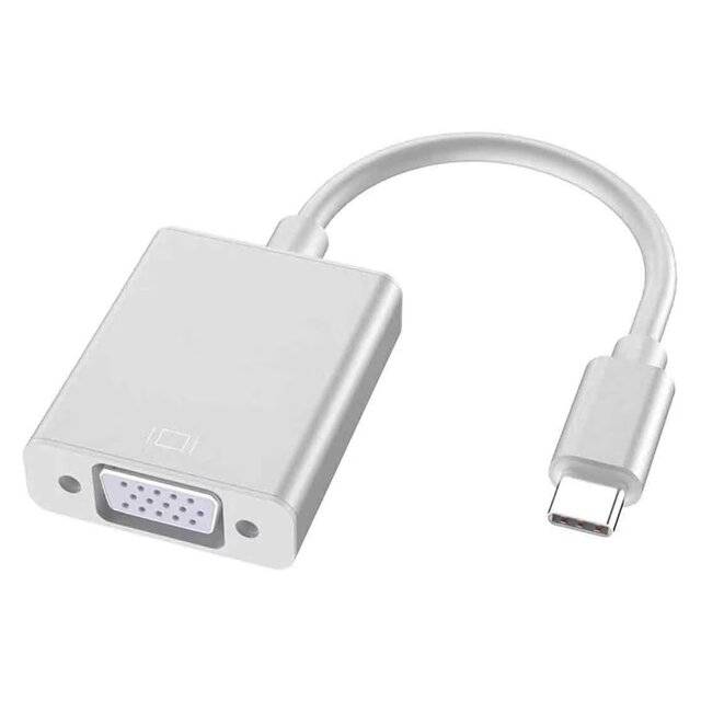 Type-C to VGA Adapter (White)
