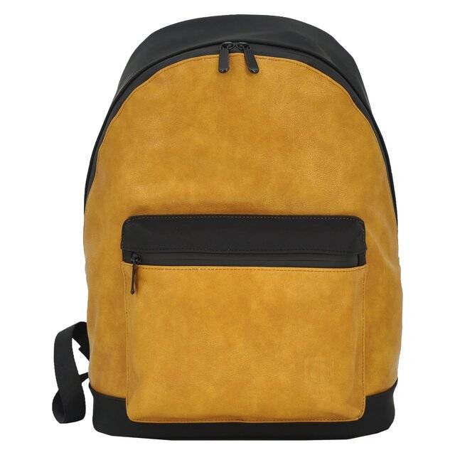 Union A-BP24018 15.6" PU Backpack (Orange & Black)