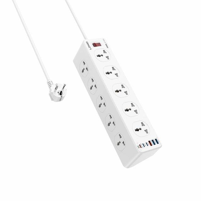 Ldnio SC10610C [10-Sockets + 3-USB-A + 3-USB-C] Power Extension