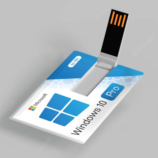 Microsoft Windows 10 Pro (Original) / [USB Flash Drive]