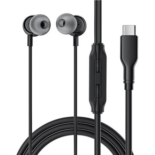 AceFast L8 USB-C Earphones With Mic (Black)