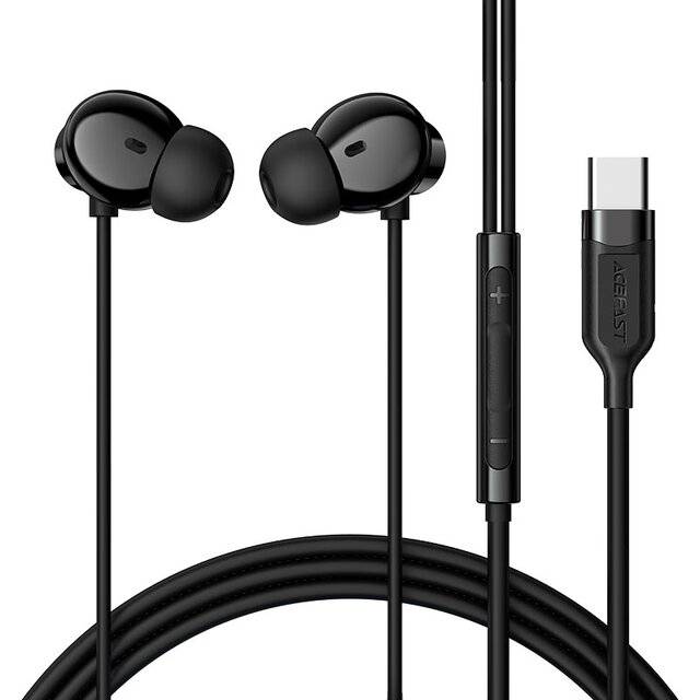 AceFast L10 USB-C Earphones With Mic (Black)
