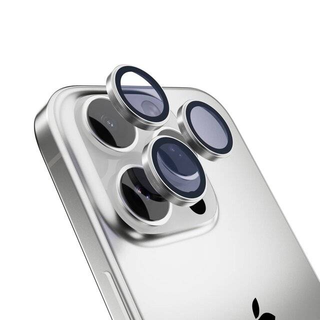 Gold Flash iPhone 16 Pro Max Sapphire Lens Protector