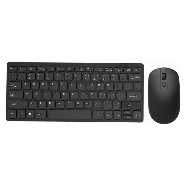 Stinger SKM-100 2.4G [Arabic & English] Mini Keyboard & Mouse (Black)