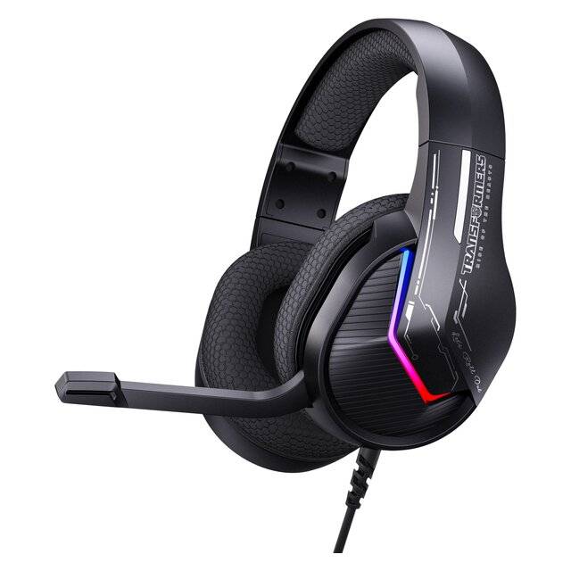 Transformers TF-G15 Wired Headphones (Black)