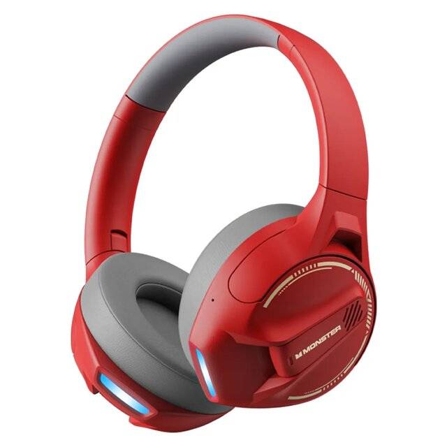Monster Storm XKH03 BT Headphones (Red)