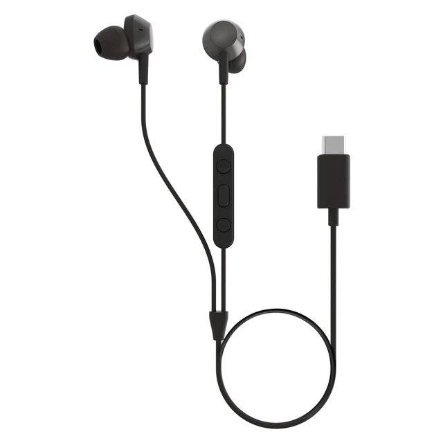 Philips TAE5008BK Type-C Wired Headphones (Black)