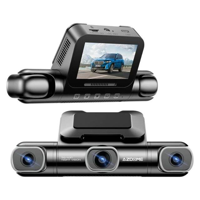 AZDome M660 4‑Channel Dash Cam 4K 128GB